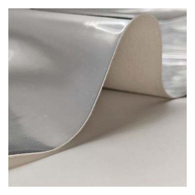 উচ্চ মানের সিন্থেটিক নকল জুতা হ্যান্ডব্যাগ নোটবুক চামড়া পিউ রেইনবো হলোগ্রাফিক ধাতব রঙিন আয়না চামড়া কাপড়