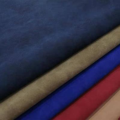 পিইউ নুবুক চামড়ার সিনথেটিক চামড়ার কাপড়, ইমিটেশন কটন বটম জুতা ব্যাগ নোটবুক ফ্যাব্রিক স্পট পাইকারি