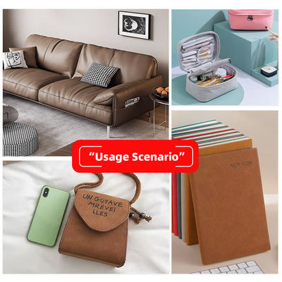 PU ফ্রস্টেড ভেড়ার চামড়ার নকল চামড়ার কাপড় ব্যাগ জুতা ওয়ালেট সাজসজ্জা নোটবুক কেস