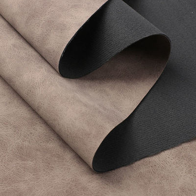 ব্যাগ জুতা ওয়ালেট সাজসজ্জা নোটবুক কেস-এর জন্য PU ফ্রস্টেড ইয়াংবাক নুবাক গ্রেইন সিন্থেটিক চামড়া, নকল চামড়ার কাপড়