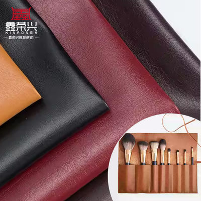 0.7mm Thickness 140cm Width Knitted Backing PVC Leather Faux Fabric for Bags Sofa and Furniture