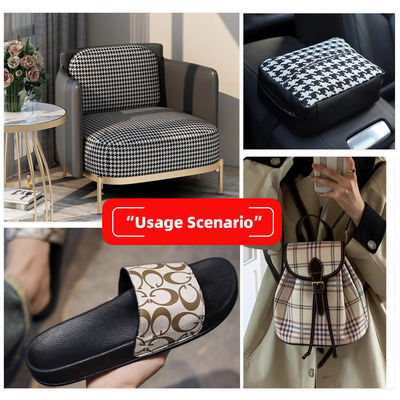 0.8মিমি পুরুত্ব 54/55" প্রস্থের ঘর্ষণ-প্রতিরোধী পিভিসি চামড়া, যা হ্যান্ডব্যাগ, জুতা এবং আসবাবের জন্য উপযুক্ত