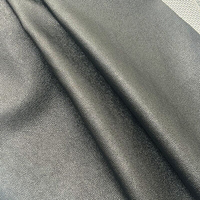 পোশাক, প্যান্ট, ড্রেসের জন্য সস্তা দামে পিভিসি ল্যাম্বস্কিন গ্রেইন ফক্স লেদার স্ট্রেচ ব্ল্যাকআউট ওয়াটারপ্রুফ সিন্থেটিক লেদার