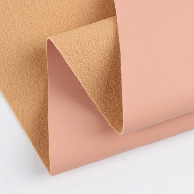 ব্যাগ, সোফা, চেয়ার, ব্যাগ, জুতা, টেবিল ম্যাট, ডেকোরেটিভ কারের জন্য সেমি PU কাউ কাফ গ্রেইন সিন্থেটিক লেদার