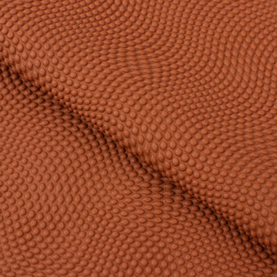 Waterproof PVC Artificial Synthetic Leather Basketball Grain Embossed Style for Ball Bag Car Seats Decorative Faux Craft Sofa