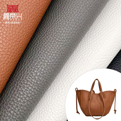 1.8mm Thick PVC Litchi Pattern Synthetic Faux Leather for Bag Table Mat Belt Sofa Decorations-Versatile Furniture Outdoor Craft