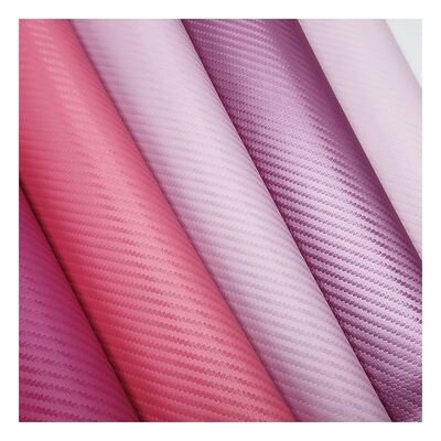 1.0mm Thick Carbon Fiber PU Synthetic Leather for Bags Wallets Belts Car Boutiques Faux Leather Material