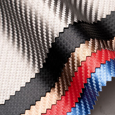 পোশাক, ফোন কেস, স্লিভ, বক্সের জন্য জলরোধী ইলাস্টিক PU কার্বন ফাইবার সিন্থেটিক লেদার - টেকসই ফক্স লেদার ক্রাফটস গার্মেন্টস