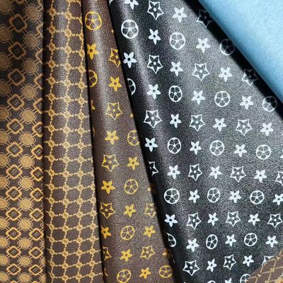 ভিনটেজ লেটার প্রিন্ট পিভিসি চামড়া ব্যাগ জন্য নরম ব্রাশ নীচে ইকো বন্ধুত্বপূর্ণ