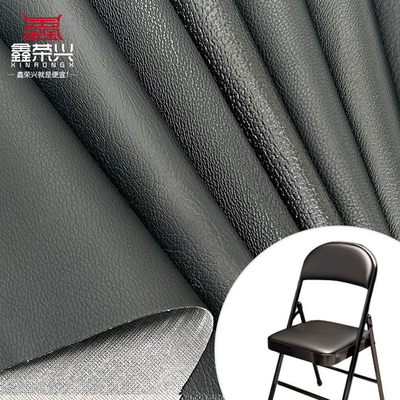 PVC Litchi Grain Embossed Patterns Synthetic Leather Various Chair Sofa Shoes Car Foot Mat Faux Leather