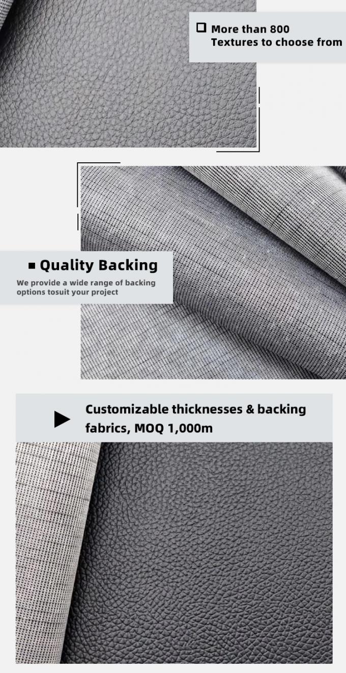 গরম বিক্রয় পিভিসি বিভিন্ন লিচি শস্যের নিদর্শন কৃত্রিম সিন্থেটিক চামড়া সস্তা দাম চেয়ার সোফা জুতা গাড়ি ফুট ম্যাট নকল চামড়া 5