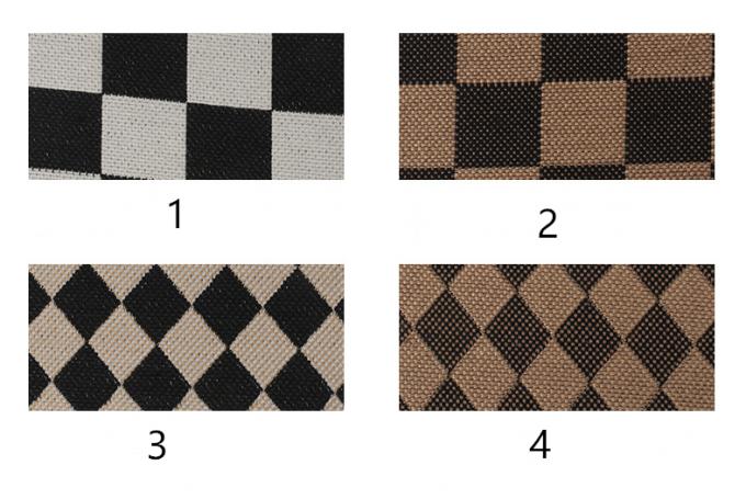 1.0 মিমি পুরু লিনেন প্লেড ফ্ল্যাক্স ফ্যাব্রিক জলরোধী প্রসারিত ফ্লকড আউটডোর সোফা ব্যাগ কার সিট বেল্ট ফক্স চামড়া বোনা ব্যাকের জন্য 11