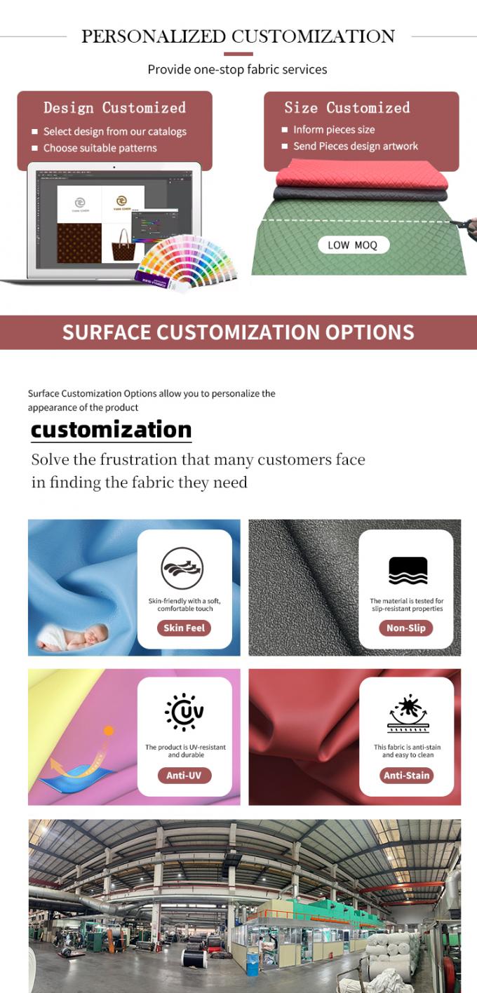 ১.৪মিমি পিভিসি এলিফ্যান্ট টেক্সচার সিনথেটিক আর্টিফিসিয়াল চামড়া ব্যাগ ওয়ালেট গৃহস্থালীর জিনিসপত্র সোফা ফক্স চামড়ার উপকরণ 7