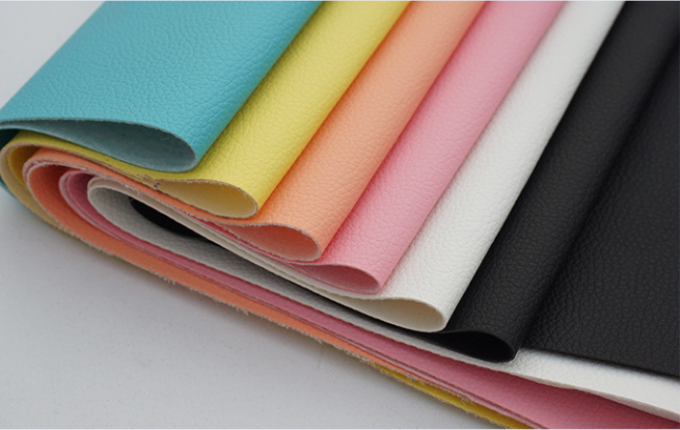 ফার্নিচারের জন্য পিভিসি লিচি গ্রেইন সিনথেটিক চামড়া ৫৪" প্রস্থ 8