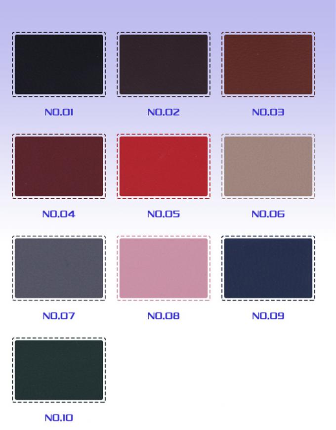 গাড়ির সিট কভারের জন্য পিভিসি ক্ষয় প্রতিরোধী সিন্থেটিক চামড়া 12