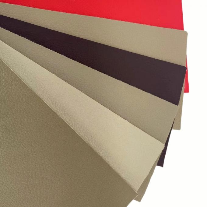 কার সিট কভার জন্য পিভিসি ঘর্ষণ-প্রতিরোধী এমবসড চামড়া 54 "বিস্তৃত 6