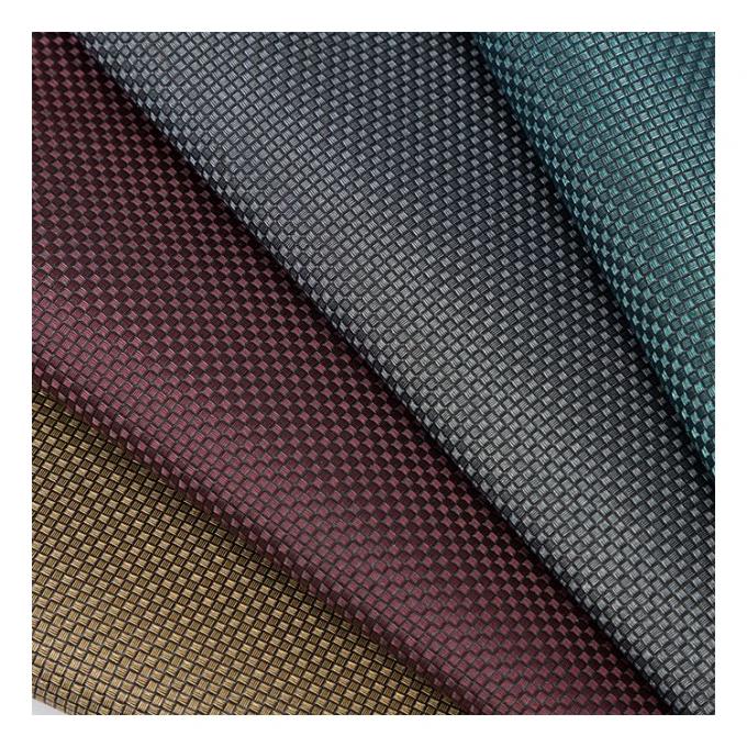 পিভিসি মেটাল পার্ল হালকা রঙের ছোট বয়ন প্যাটার্ন কৃত্রিম সিন্থেটিক প্যাকেজিং ওয়ালেট বক্স জুতা নোটবুক নকল চামড়া ফ্যাব্রিক 9