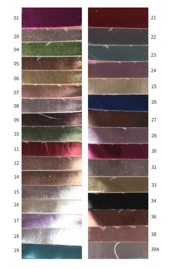 মেটাল ফিল্ম PU R61 ভেড়ার চামড়ার টেক্সচারযুক্ত সিনথেটিক চামড়ার পোশাকের ওয়ালেট বক্স জুতা ব্যাগ নোটবুক ফলস লেদার ফ্যাব্রিক 11