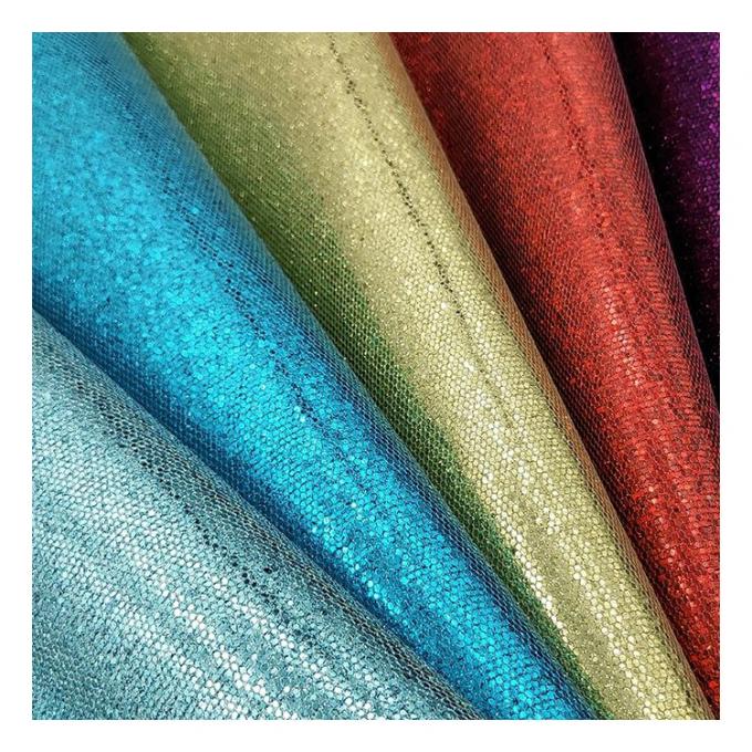 পাইকারি জাল গ্লিটার ফ্যাব্রিক সিন্থেটিক কৃত্রিম নকল চামড়া জুতা ফোন শেল ভ্যানিটি কেস হ্যান্ডব্যাগ নোটবুক চামড়া ফ্যাব্রিক 12
