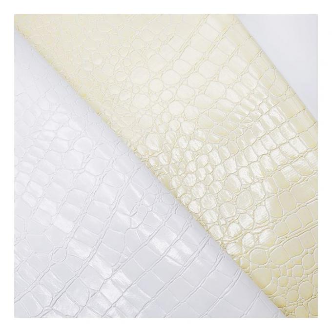 উচ্চ চকচকে পাথর প্যাটার্ন পিভিসি সিনথেটিক চামড়া পশু প্যাটার্ন জুতা ব্যাগ এবং ব্যাগ নকল চামড়ার কাপড় 13