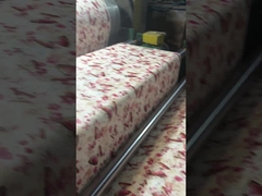 প্রিন্ট করা রঙিন প্রজাপতি ফুলের প্রেমে পিভিসি পিইউ সিন্থেটিক ফ্যাক্স চামড়া উপাদান