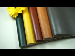 পিভিসি ১৫৮ গরুর চামড়ার শস্য প্যাটার্ন কৃত্রিম সিনথেটিক চামড়া ব্যাগ জুতা জন্য নকল চামড়ার কাপড়